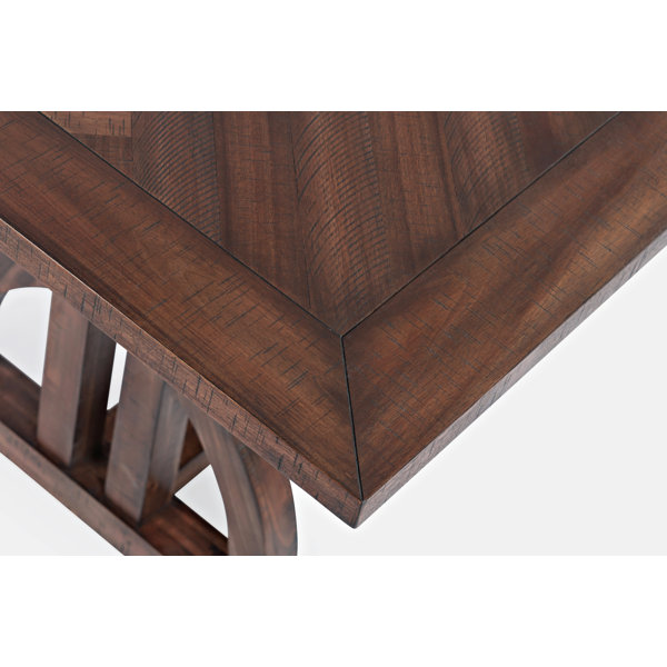 One Allium Way® Paloalto 7 Piece Extendable Trestle Dining Set